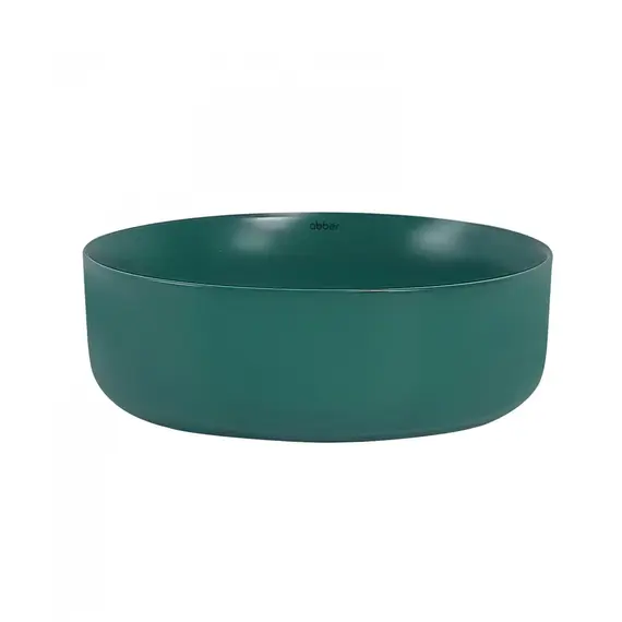 РАКОВИНА НАКЛАДНАЯ ABBER BEQUEM AC2108MBG ТЕМНО-ЗЕЛЕНАЯ МАТОВАЯ