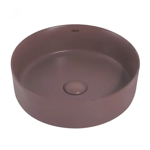 РАКОВИНА НАКЛАДНАЯ ABBER BEQUEM AC2108MC КОРИЧНЕВАЯ МАТОВАЯ