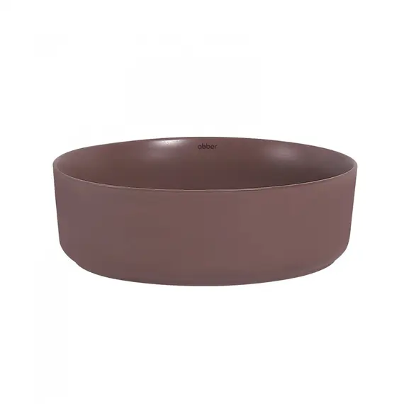 РАКОВИНА НАКЛАДНАЯ ABBER BEQUEM AC2108MC КОРИЧНЕВАЯ МАТОВАЯ