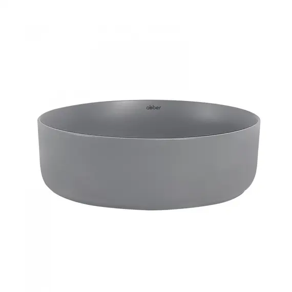 РАКОВИНА НАКЛАДНАЯ ABBER BEQUEM AC2108MG СЕРАЯ МАТОВАЯ