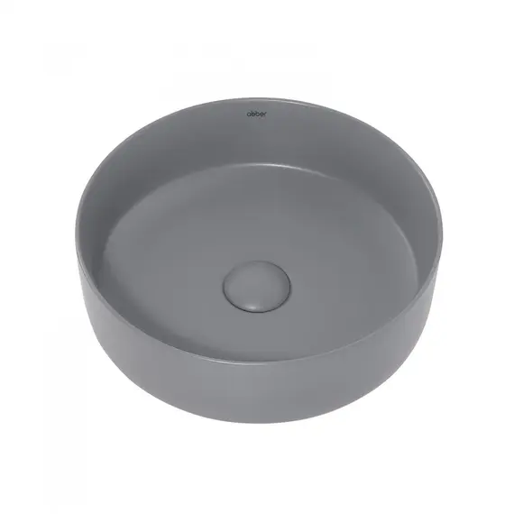 РАКОВИНА НАКЛАДНАЯ ABBER BEQUEM AC2108MG СЕРАЯ МАТОВАЯ