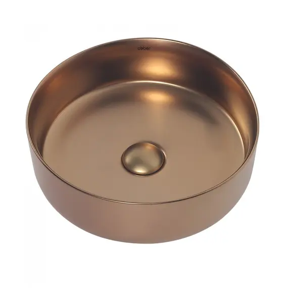 РАКОВИНА НАКЛАДНАЯ ABBER BEQUEM AC2108MRG РОЗОВОЕ ЗОЛОТО МАТОВОЕ