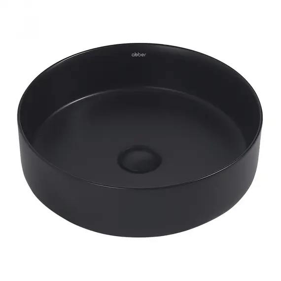 РАКОВИНА НАКЛАДНАЯ ABBER BEQUEM AC2109MB ЧЕРНАЯ МАТОВАЯ