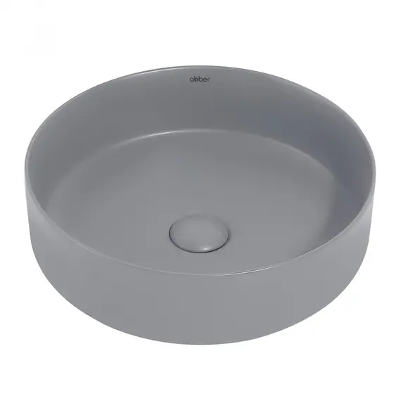 РАКОВИНА НАКЛАДНАЯ ABBER BEQUEM AC2109MG СЕРАЯ МАТОВАЯ