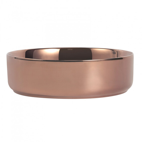 РАКОВИНА НАКЛАДНАЯ ABBER BEQUEM AC2109RG РОЗОВОЕ ЗОЛОТО