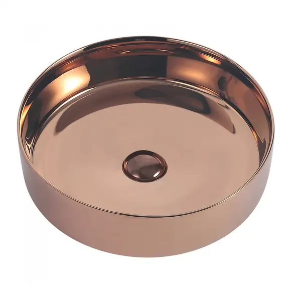 РАКОВИНА НАКЛАДНАЯ ABBER BEQUEM AC2109RG РОЗОВОЕ ЗОЛОТО