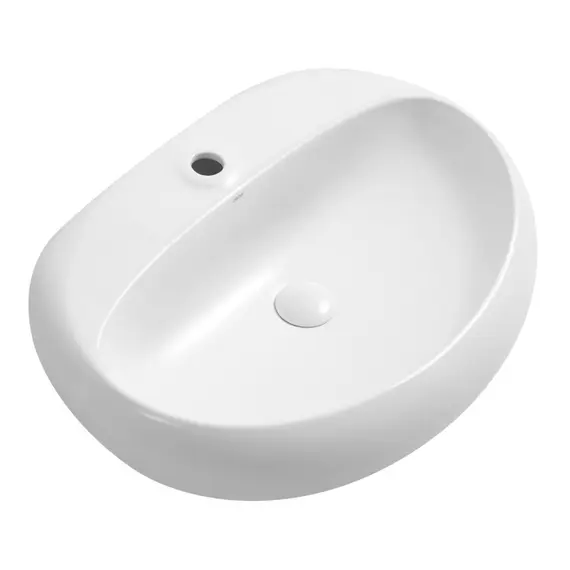 РАКОВИНА НАКЛАДНАЯ ABBER BEQUEM AC2112 БЕЛАЯ