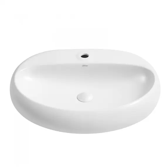 РАКОВИНА НАКЛАДНАЯ ABBER BEQUEM AC2112 БЕЛАЯ