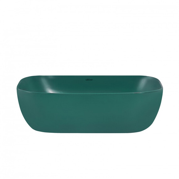 РАКОВИНА НАКЛАДНАЯ ABBER RECHTECK AC2200MBG ТЕМНО-ЗЕЛЕНАЯ МАТОВАЯ