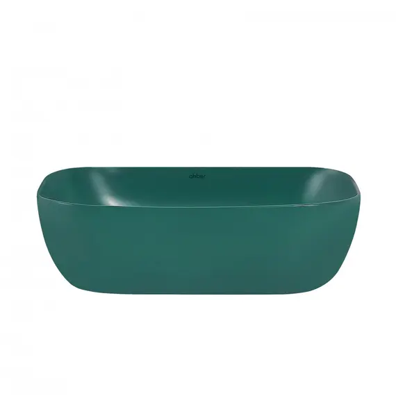 РАКОВИНА НАКЛАДНАЯ ABBER RECHTECK AC2200MBG ТЕМНО-ЗЕЛЕНАЯ МАТОВАЯ