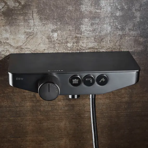 КОМПЛЕКТ СМЕСИТЕЛЬ ДУШЕВАЯ СТОЙКА B&W U7785GM