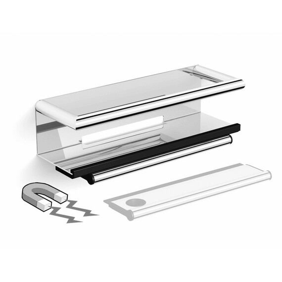 АКСЕССУАРЫ B&W SN-2351 ПОЛОЧКА СО СТЕКЛООЧИСТИТЕЛЕМ НА МАГНИТЕ (300X100Х90)