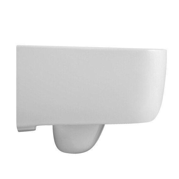 ПОДВЕСНОЙ УНИТАЗ B&W W-730 RIMLESS / UF SEAT COVER / FIXING SCREW (500X350X360)