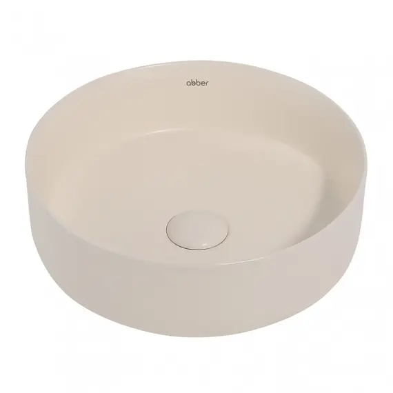 РАКОВИНА НАКЛАДНАЯ ABBER BEQUEM AC2108MBE СВЕТЛО-БЕЖЕВАЯ МАТОВАЯ