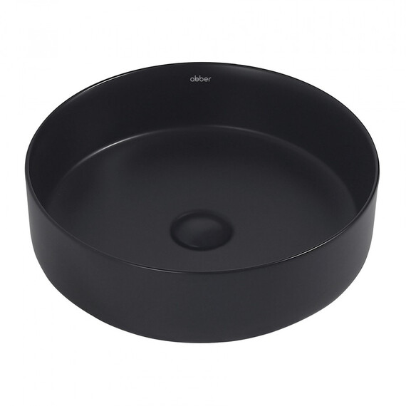 РАКОВИНА НАКЛАДНАЯ ABBER BEQUEM AC2109MB ЧЕРНАЯ МАТОВАЯ