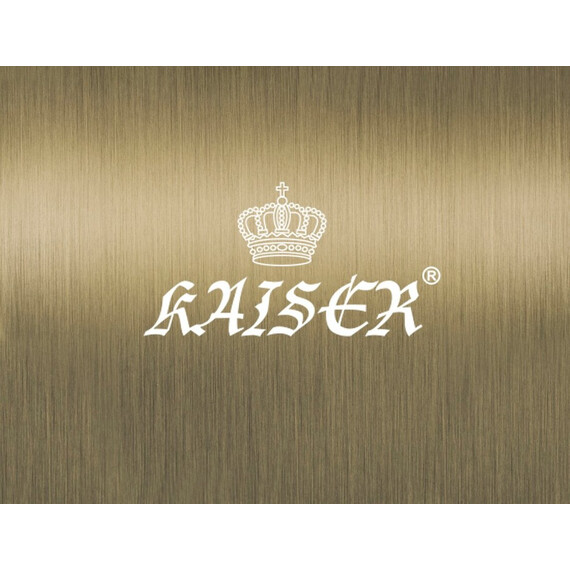 СМЕСИТЕЛЬ KAISER TRIO ДЛЯ РАКОВИНЫ КЕРАМИКА 3-Х ЛИСТНИК БРОНЗА