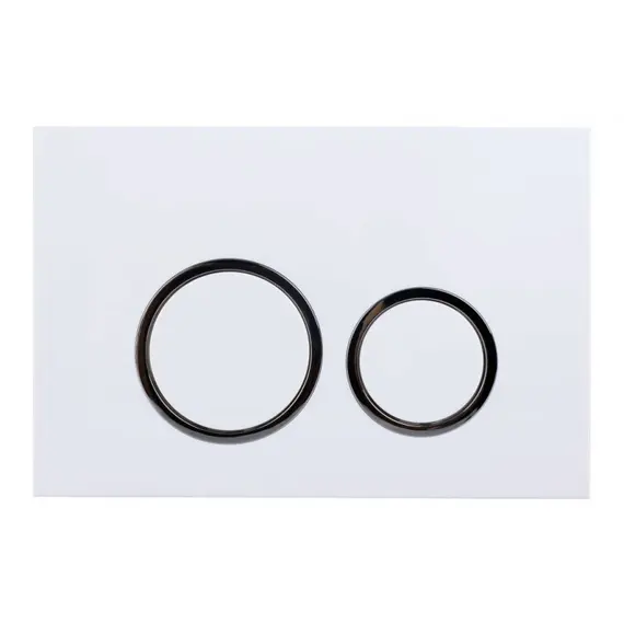 КЛАВИША ДЛЯ ИНСТАЛЛЯЦИИ ESBANO KRG-11GW ГЛЯНЦЕВЫЙ БЕЛЫЙ