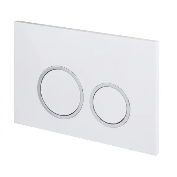 КЛАВИША ДЛЯ ИНСТАЛЛЯЦИИ ESBANO KRG-11GW ГЛЯНЦЕВЫЙ БЕЛЫЙ