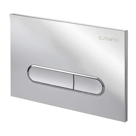 КЛАВИША ДЛЯ ИНСТАЛЛЯЦИИ ESBANO OVL-17SC ГЛЯНЦЕВЫЙ ХРОМ