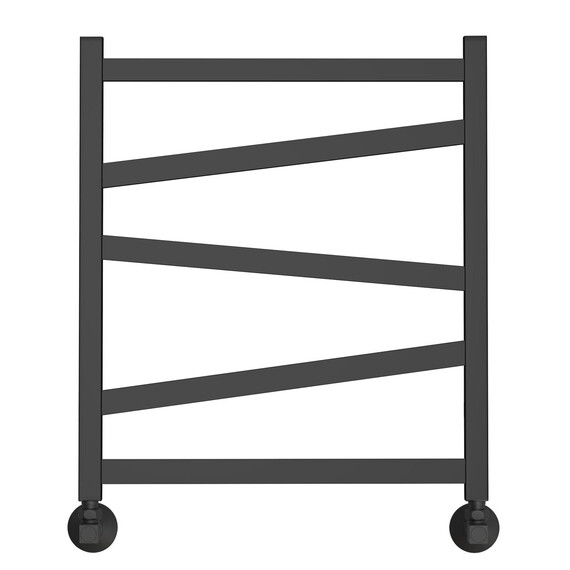 ПОЛОТЕНЦЕСУШИТЕЛЬ ВОДЯНОЙ POINT ФЕНИКС PN15156B П5 500X600, ЧЕРНЫЙ