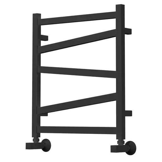 ПОЛОТЕНЦЕСУШИТЕЛЬ ВОДЯНОЙ POINT ФЕНИКС PN15156B П5 500X600, ЧЕРНЫЙ