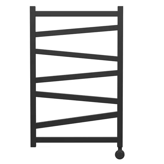 ПОЛОТЕНЦЕСУШИТЕЛЬ ЭЛЕКТРИЧЕСКИЙ POINT ФЕНИКС PN15158BE П7 500X800 ЛЕВЫЙ/ПРАВЫЙ, ЧЕРНЫЙ