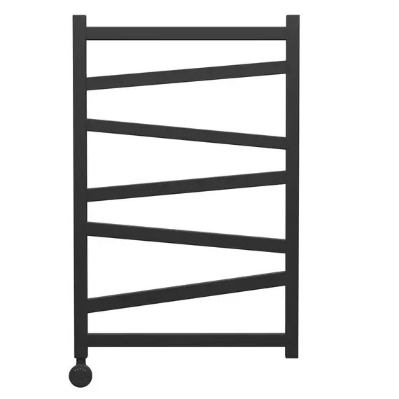 ПОЛОТЕНЦЕСУШИТЕЛЬ ЭЛЕКТРИЧЕСКИЙ POINT ФЕНИКС PN15158BE П7 500X800 ЛЕВЫЙ/ПРАВЫЙ, ЧЕРНЫЙ