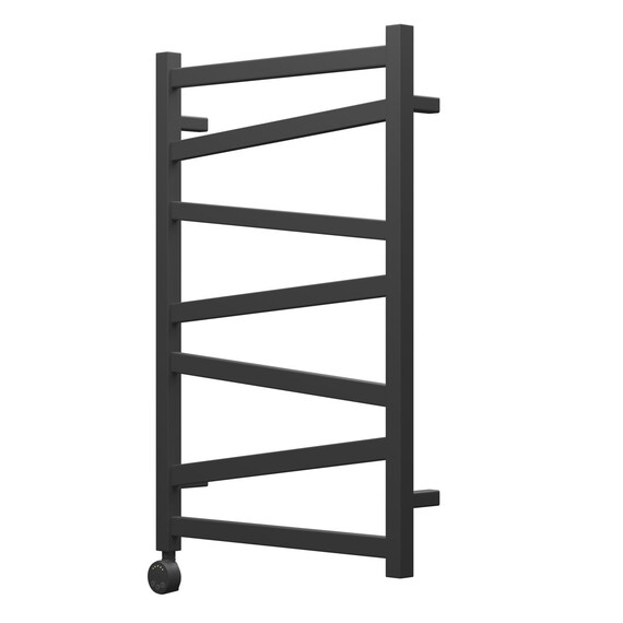 ПОЛОТЕНЦЕСУШИТЕЛЬ ЭЛЕКТРИЧЕСКИЙ POINT ФЕНИКС PN15158BE П7 500X800 ЛЕВЫЙ/ПРАВЫЙ, ЧЕРНЫЙ