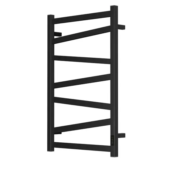 ПОЛОТЕНЦЕСУШИТЕЛЬ ЭЛЕКТРИЧЕСКИЙ POINT ФЕНИКС PN15858B П7 500X800, ЧЕРНЫЙ