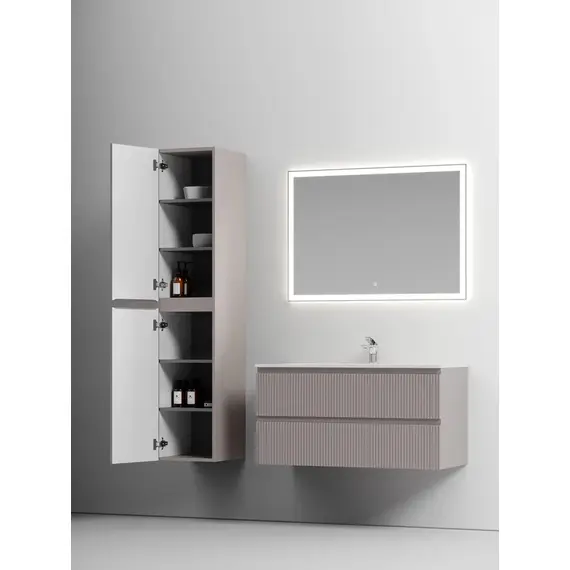 ШКАФ-ПЕНАЛ SANCOS SNOB T ПОДВЕСНОЙ DOHA SOFT, 350Х350Х1650 ММ, АРТ. PSNT35SM