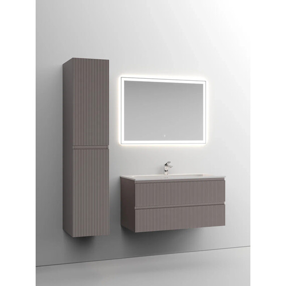 ТУМБА ПОДВЕСНАЯ SANCOS SNOB T 995Х445Х500, C ДВУМЯ ЯЩИКАМИ ОСНАЩЕННЫМИ ДОВОДЧИКАМИ, DOHA SOFT, АРТ.SNT100SM