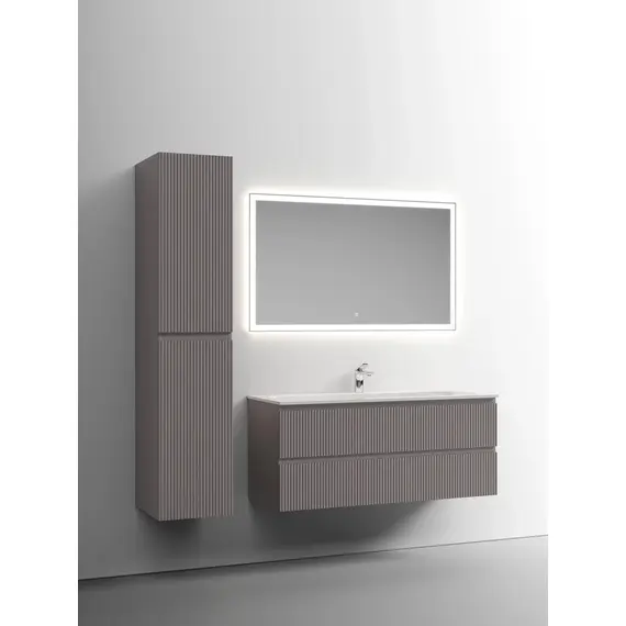 ТУМБА ПОДВЕСНАЯ SANCOS SNOB T 1195Х445Х500, C ДВУМЯ ЯЩИКАМИ ОСНАЩЕННЫМИ ДОВОДЧИКАМИ, DOHA SOFT, АРТ.SNT120SM