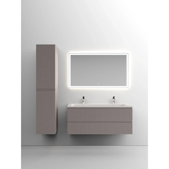 ТУМБА ПОДВЕСНАЯ SANCOS SNOB T 1195Х445Х500, C ДВУМЯ ЯЩИКАМИ ОСНАЩЕННЫМИ ДОВОДЧИКАМИ, DOHA SOFT, АРТ.SNT120SM