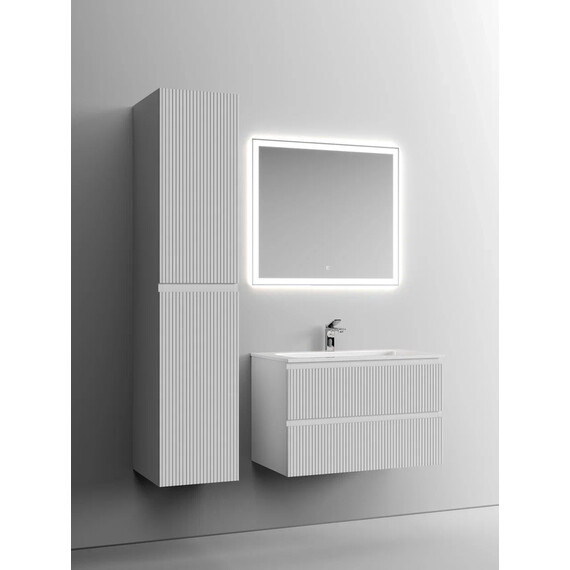 ТУМБА ПОДВЕСНАЯ SANCOS SNOB T 790Х445Х500, C ДВУМЯ ЯЩИКАМИ ОСНАЩЕННЫМИ ДОВОДЧИКАМИ, BIANCO, АРТ.SNT80W