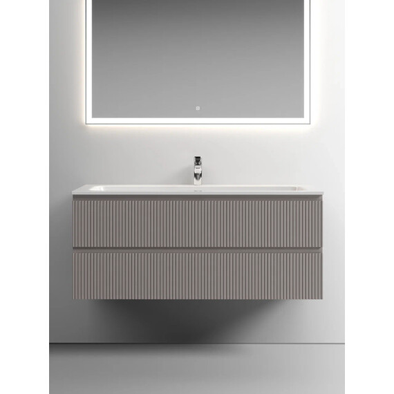 ТУМБА ПОДВЕСНАЯ SANCOS SNOB T 1195Х445Х500, C ДВУМЯ ЯЩИКАМИ ОСНАЩЕННЫМИ ДОВОДЧИКАМИ, DOHA SOFT, АРТ.SNT120SM