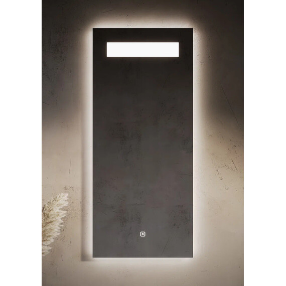 ЗЕРКАЛО ДЛЯ ВАННОЙ КОМНАТЫ SANCOS SOLO 350Х800 С ПОДСВЕТКОЙ, АРТ. SL35