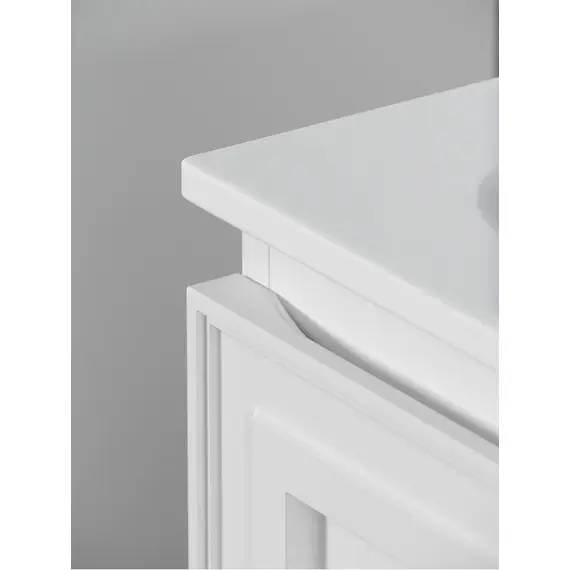 ТУМБА ПОДВЕСНАЯ SANCOS VERY C ОДНИМ ЯЩИКОМ ОСНАЩЕННЫМ ДОВОДЧИКАМИ, ПРАВАЯ, BIANCO, 995Х445Х406