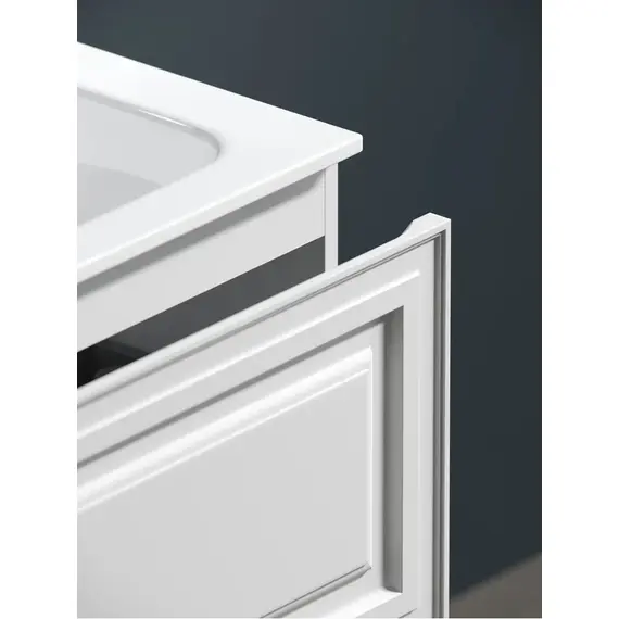 ТУМБА ПОДВЕСНАЯ SANCOS VERY C ОДНИМ ЯЩИКОМ ОСНАЩЕННЫМ ДОВОДЧИКАМИ, BIANCO, 790Х445Х406