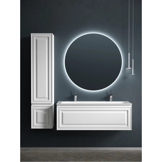 ТУМБА ПОДВЕСНАЯ SANCOS VERY C ОДНИМ ЯЩИКОМ ОСНАЩЕННЫМ ДОВОДЧИКАМИ, BIANCO, 1195Х445Х406