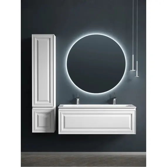 ТУМБА ПОДВЕСНАЯ SANCOS VERY C ОДНИМ ЯЩИКОМ ОСНАЩЕННЫМ ДОВОДЧИКАМИ, BIANCO, 1195Х445Х406