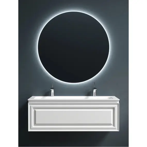 ТУМБА ПОДВЕСНАЯ SANCOS VERY C ОДНИМ ЯЩИКОМ ОСНАЩЕННЫМ ДОВОДЧИКАМИ, BIANCO, 1195Х445Х406