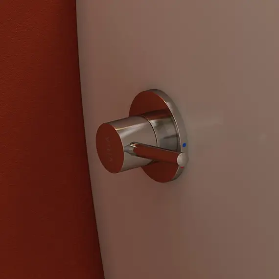 ПОДВЕСНОЙ БЕЗОБОДКОВЫЙ УНИТАЗ VITRA METROPOLE RIM-EX С ФУНКЦИЕЙ БИДЕ И ВСТРОЕННЫМ СМЕСИТЕЛЕМ