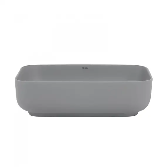 РАКОВИНА НАКЛАДНАЯ ABBER RECHTECK AC2202MG СЕРАЯ МАТОВАЯ