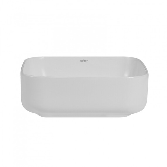 РАКОВИНА НАКЛАДНАЯ ABBER RECHTECK AC2211 БЕЛАЯ