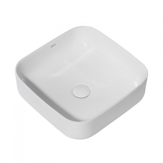 РАКОВИНА НАКЛАДНАЯ ABBER RECHTECK AC2211 БЕЛАЯ