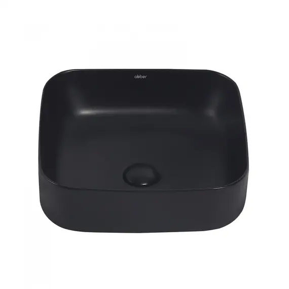 РАКОВИНА НАКЛАДНАЯ ABBER RECHTECK AC2211MB ЧЕРНАЯ МАТОВАЯ