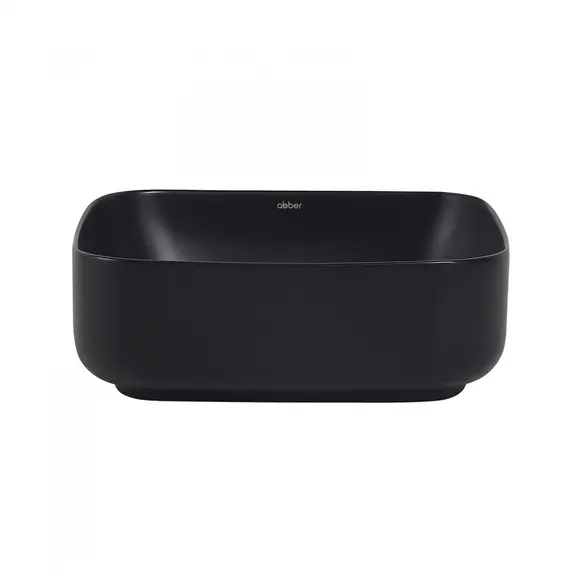 РАКОВИНА НАКЛАДНАЯ ABBER RECHTECK AC2211MB ЧЕРНАЯ МАТОВАЯ