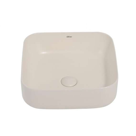 РАКОВИНА НАКЛАДНАЯ ABBER RECHTECK AC2211MBE СВЕТЛО-БЕЖЕВАЯ МАТОВАЯ