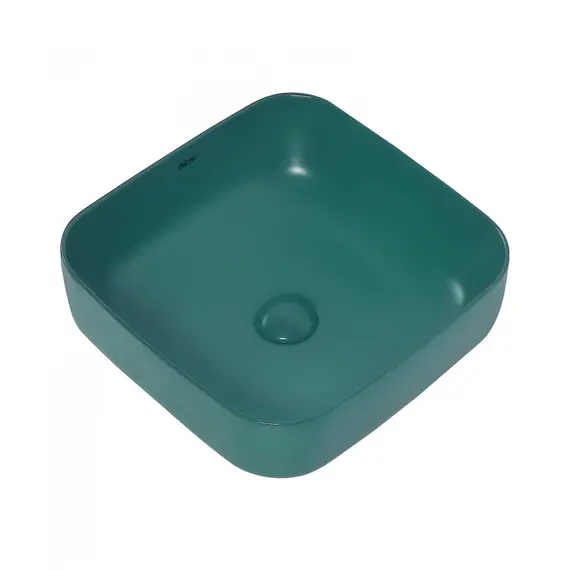 РАКОВИНА НАКЛАДНАЯ ABBER RECHTECK AC2211MBG ТЕМНО-ЗЕЛЕНАЯ МАТОВАЯ