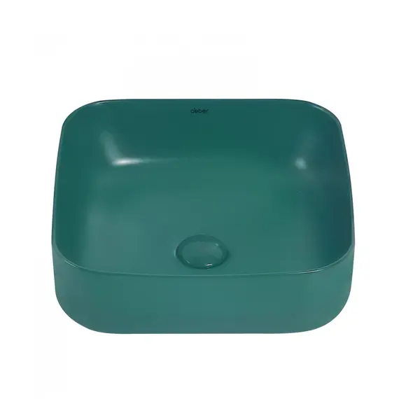 РАКОВИНА НАКЛАДНАЯ ABBER RECHTECK AC2211MBG ТЕМНО-ЗЕЛЕНАЯ МАТОВАЯ